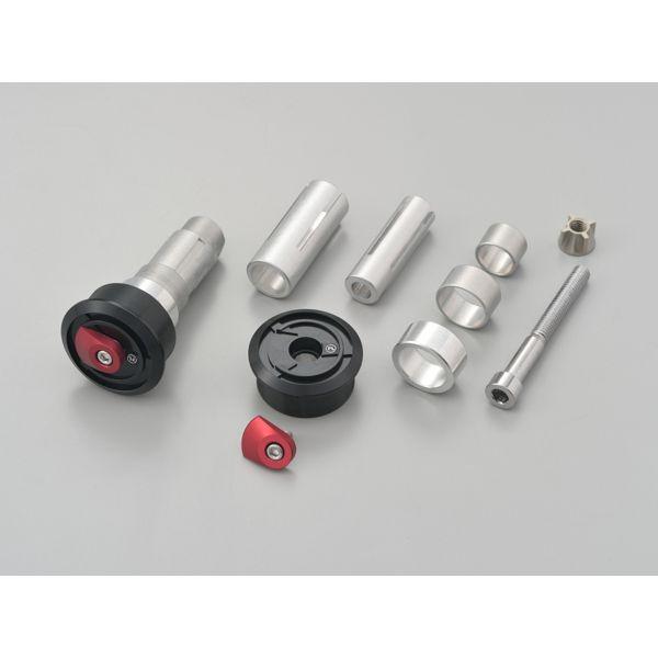 デイトナ DAYTONA 15658 バーエンドアダプター EP－1 バーエンドミラーアダプター ブラストブラック レッド EP1