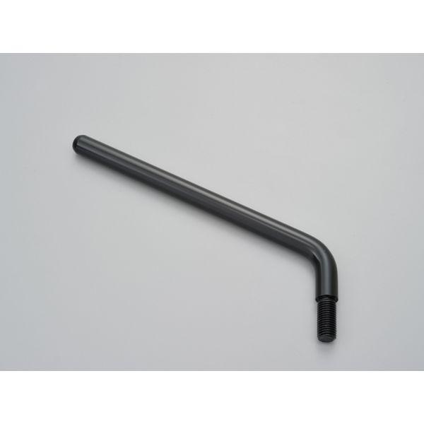 デイトナ DAYTONA 15995 オフセットバー 1本入り ローM10正ネジ ブラック ハイビジミラー 補修部品 M10セイ