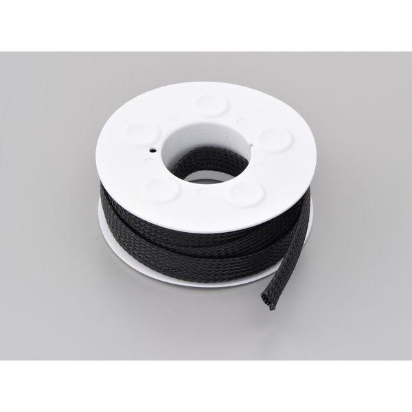 デイトナ DAYTONA 16053 メッシュスリーブ 内径φ10 ブラック 5mロール TOOL関連 10mm バイク用 汎用