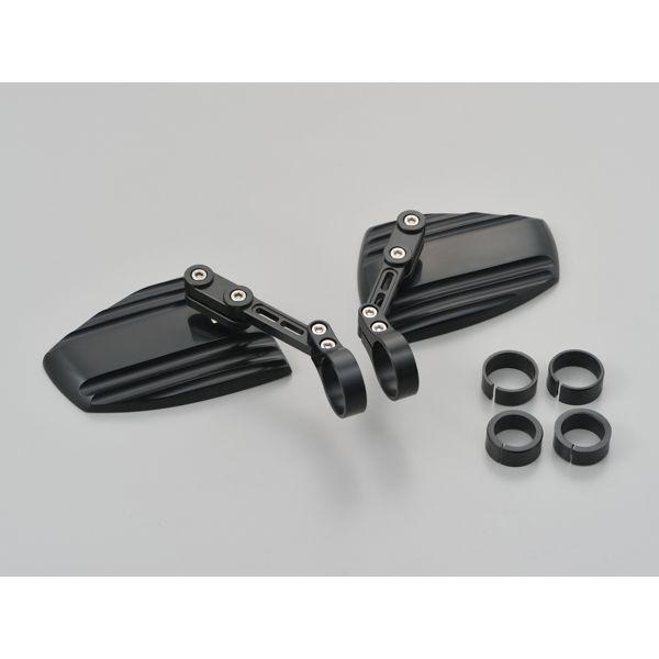 デイトナ DAYTONA 16828 ハイサイダーウェーブ 別売バーエンドミラーアダプターが必要 ブラック HIGHSIDER