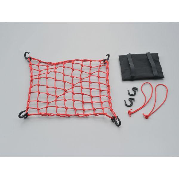 デイトナ DAYTONA 73390 ポーチ付きネットフック L レッド ポーチツキネットフックL Lサイズ バイク用