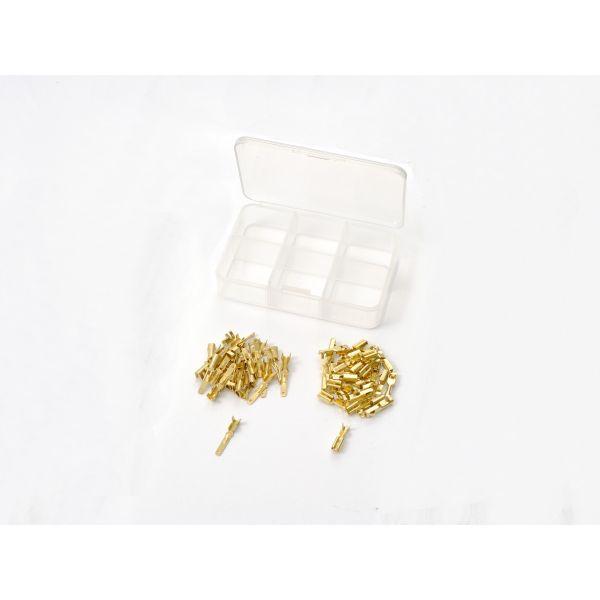 デイトナ DAYTONA 96159 平型端子セット 110型 コネクター用 110型コネクター用 110ガタコネクターヨウ