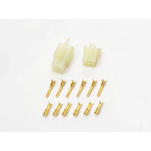 デイトナ DAYTONA 96170 コネクター110型 セット 6極 110ガタ 6キョク 汎用 メンテナンスグッズ