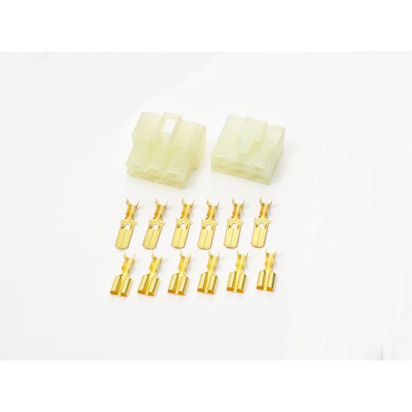 デイトナ DAYTONA 96175 コネクター250型 セット 6極 250ガタ 6キョク 汎用 メンテナンスグッズ