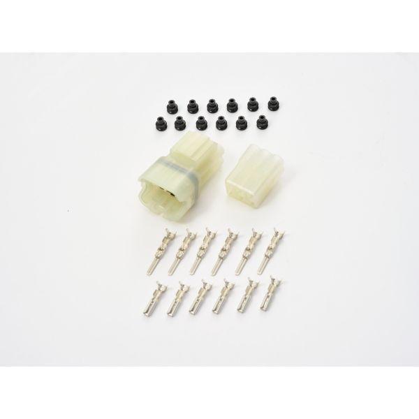 デイトナ DAYTONA 96179 HM防水コネクターセット 6極 6キョク 旧品番38184 バイク用 6極用