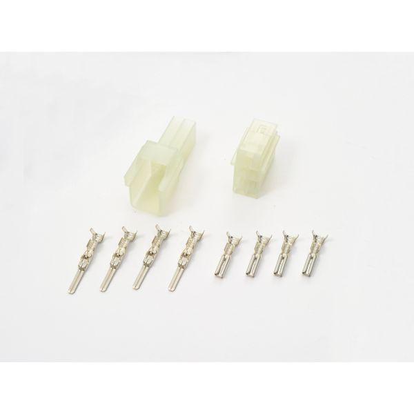 デイトナ DAYTONA 96184 HMコネクターセット 4極 4キョク 汎用 ヒボウスイ 非防水 スカイウェイブ650他