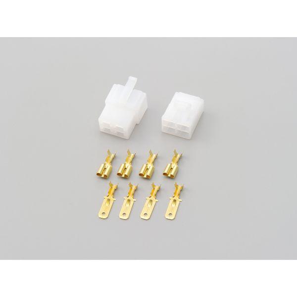 デイトナ DAYTONA 96189 コネクター250型・逆ロック セット 4極 ホンダ車メインキー等 汎用 メンテナンスグッズ