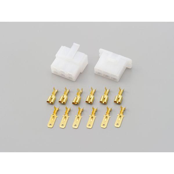 デイトナ DAYTONA 96190 コネクター250型・逆ロック セット 6極 ホンダ車メインキー等 汎用 メンテナンスグッズ