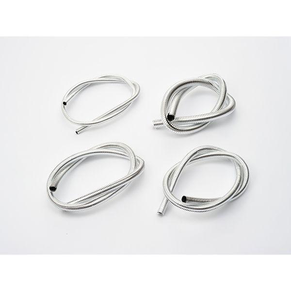 【予約受付中】【10月中旬頃入荷予定】デイトナ DAYTONA 96960 メッキコルゲートチューブセット クローム φ6／10／15 バイク用品 電装系