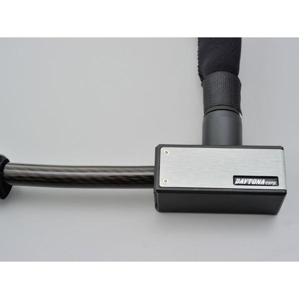 デイトナ DAYTONA 97662 ストロンガースチールリンクロック キーロックタイプ 1800mm／シルバー