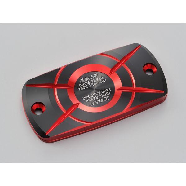 デイトナ DAYTONA 98270 PREMIUM ZONE 角型マスターシリンダーキャップ HONDA－A レッド