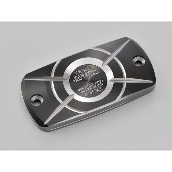 デイトナ DAYTONA 98273 PREMIUM ZONE 角型マスターシリンダーキャップ HONDA－A アッシュシルバー