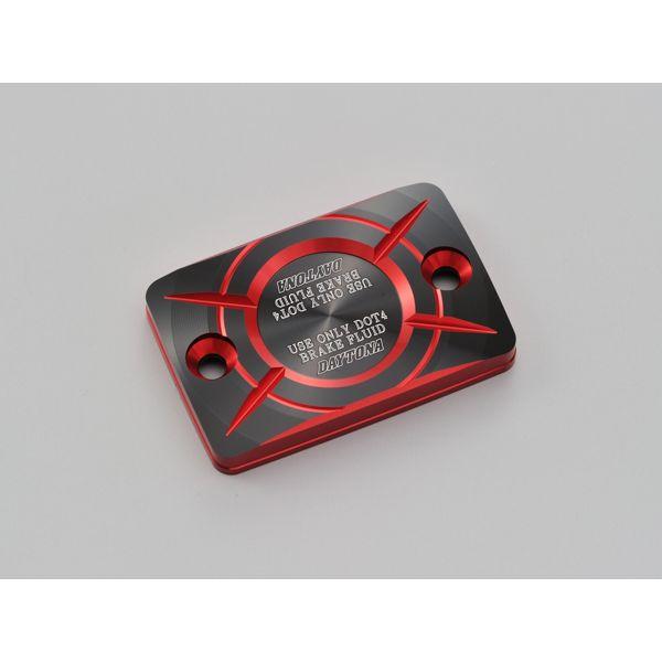 デイトナ DAYTONA 98274 PREMIUM ZONE 角型マスターシリンダーキャップ HONDA－B レッド