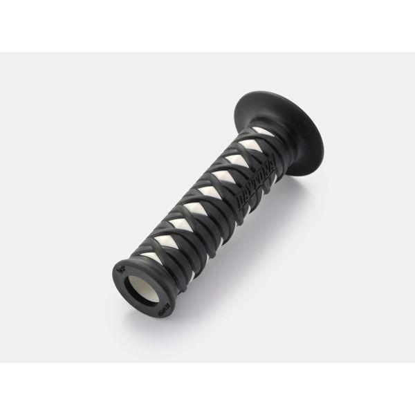 デイトナ DAYTONA 99268 GRIPPY GRIP GG－D－KATANA ブラック×ホワイト 120mm