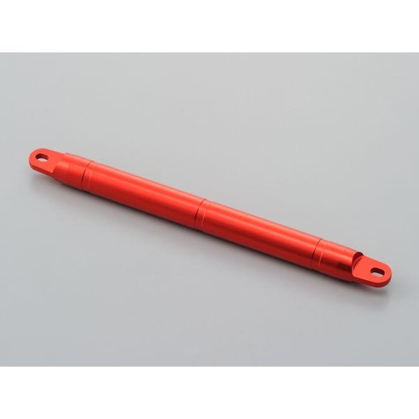 デイトナ DAYTONA 99433 アクセサリークロスバー用シャフト レッド 250mm 電子機器マウント類 シャフト長