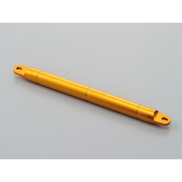 デイトナ DAYTONA 99435 アクセサリークロスバー用シャフト ゴールド 250mm 電子機器マウント類 シャフト長