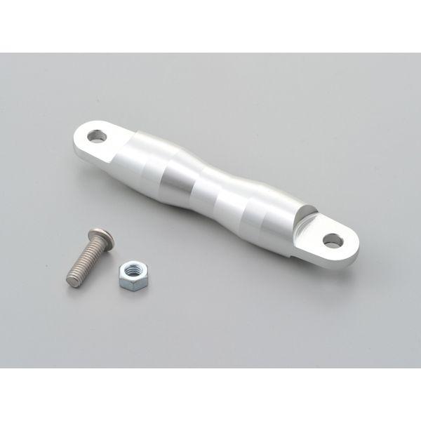 デイトナ DAYTONA 99467 アクセサリークロスバー用アダプターバー シルバー 100mm 電子機器マウント類 バイク用