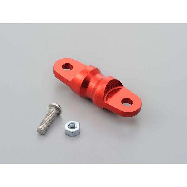 デイトナ DAYTONA 99469 アクセサリークロスバー用アダプターバー レッド 50mm 電子機器マウント類 バイク用