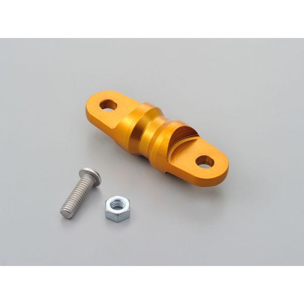 デイトナ DAYTONA 99471 アクセサリークロスバー用アダプターバー ゴールド 50mm 電子機器マウント類 バイク用