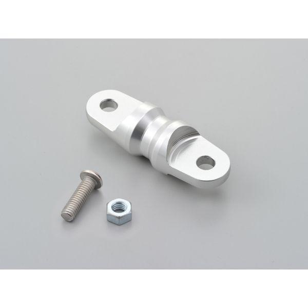 デイトナ DAYTONA 99473 アクセサリークロスバー用アダプターバー シルバー 50mm バイク用 電子機器マウント類