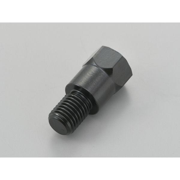 デイトナ DAYTONA 99583 変換アダプター ミラー側M10正ネジ 車体側M10逆ネジ ミラー変換アダプター ブラック