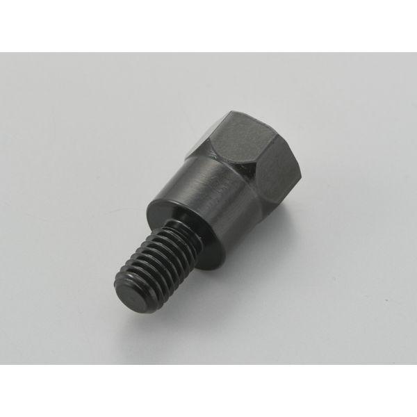 デイトナ DAYTONA 99591 変換アダプター ミラー側M8正ネジ 車体側M8逆ネジ ミラー変換アダプター ブラック