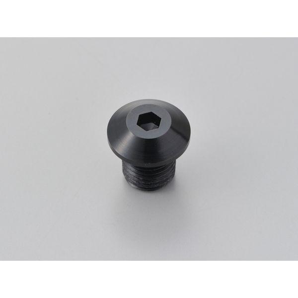 デイトナ DAYTONA 99616 ミラー穴埋めボルトM10 ブラック 正ネジ バイク用 ミラーアナウメボルトM10セイネジ