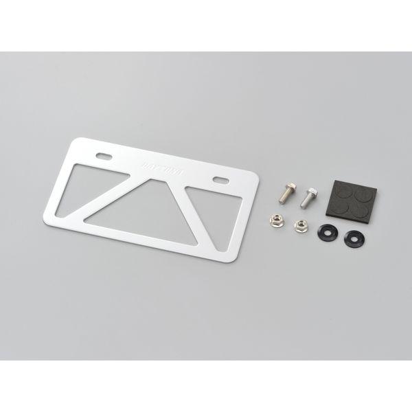 デイトナ DAYTONA 99639 軽量ナンバープレートスタビライザー クリアー Sサイズ 原付用角型 リフレクター無し 汎用
