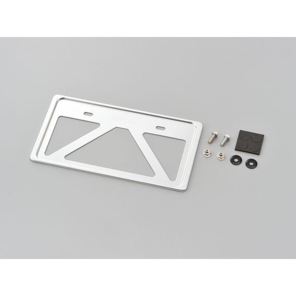 デイトナ DAYTONA 99663 軽量ナンバープレートホルダー クリアー Lサイズ 126cc以上用 リフレクター無し 汎用