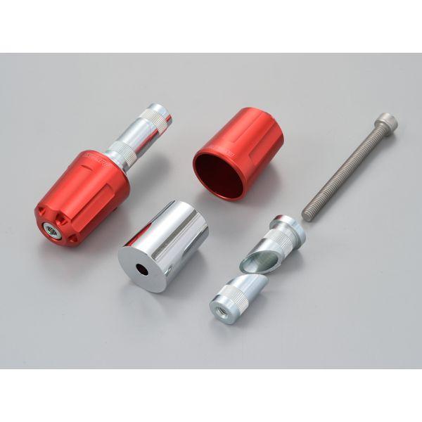 デイトナ DAYTONA 99951 ヘビーウエイトバーエンド リボルバー レッド ヘビーウエイトバーエンドレッド アルミビレット