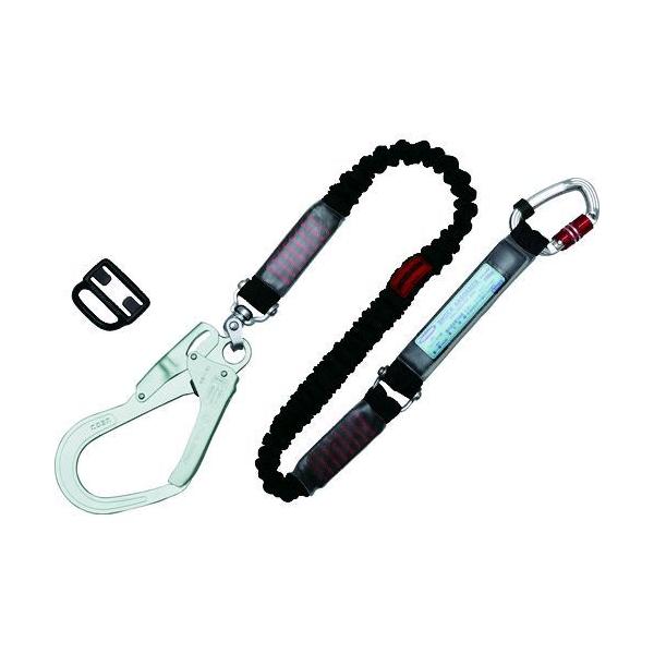 藤井電工 THL-NV93SV-21KS-BK-R23 ハーネス用ランヤード ＴＨＬ－ＮＶ９３ＳＶ－２１ＫＳ－Ｒ２３ ノビロン 黒 THLNV93SV21KSBKR23