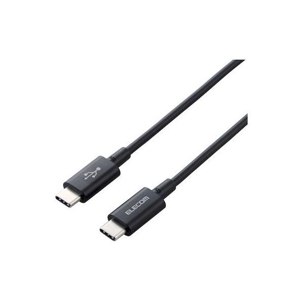 エレコム ELECOM MPA-CCPS20PNBK USB2．0ケーブル C－C、PD対応、耐久仕様 MPACCPS20PNBK