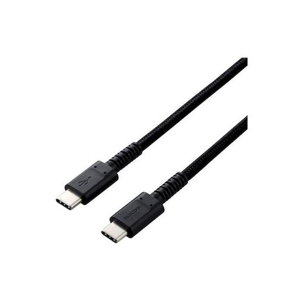 エレコム ELECOM MPA-CCS20PNBK USB2．0ケーブル C－C、PD対応、高耐久 MPACCS20PNBK