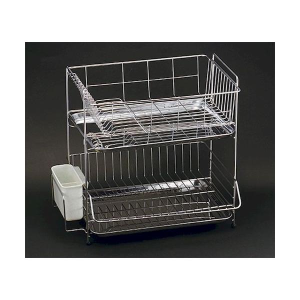 088083 シンドー 2段式水切りラック DP－1000