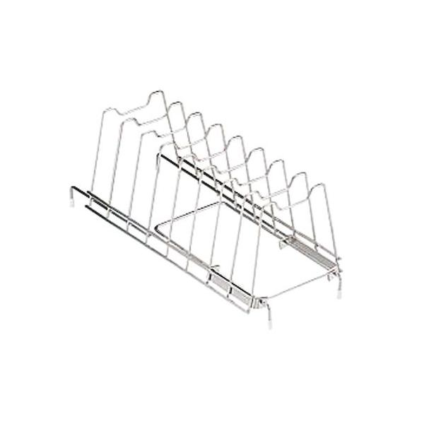 4934481115211 ミネックスメタル 18－8クリーンバスケット用皿立スタンド 皿立てスタンド ABS18 ビクトリー