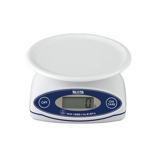 4904785712607 タニタ タニタKW－001ホワイトDクッキングスケール2kg デジタルクッキングスケール