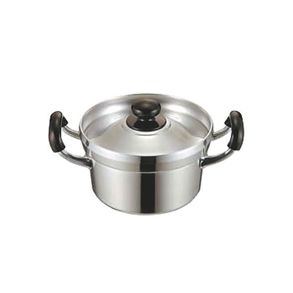 4961134860044 ナカオ アルミ鋳物文化鍋20cm 3．2L 亀印 018023 トオヤマ 両手鍋