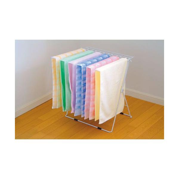 【1個入】4966901531585 深海金物製作所 スタンド式タオルハンガー6連ピンチ14個付 スタンド式タオルハンガー6連箱入