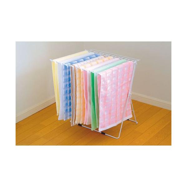 【1個入】4966901531691 深海金物製作所 スタンド式タオルハンガー8連ピンチ14個付 23087-05 タオル掛け 箱入