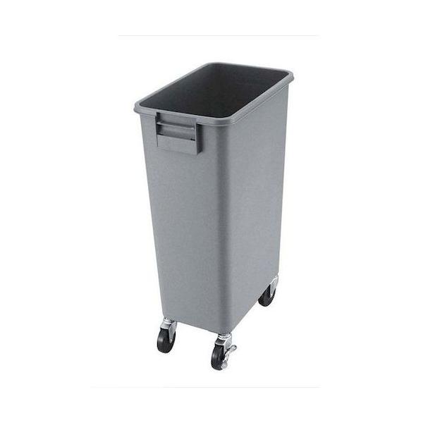 【1個入】345049 本間冬治工業 BK 角ペール65型 キャスター付