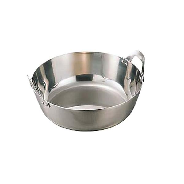 4997956151015 大屋金属 18－8揚鍋 27cm AAG15027 大屋製作所 クローバー なべ 18-8ステンレス