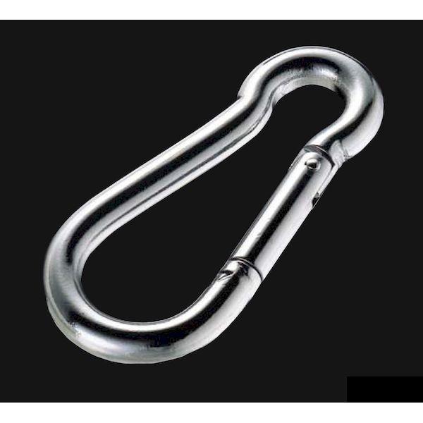 ふじわら アイオウル KF-4 カラビナフック ステンレス 4mm KF4