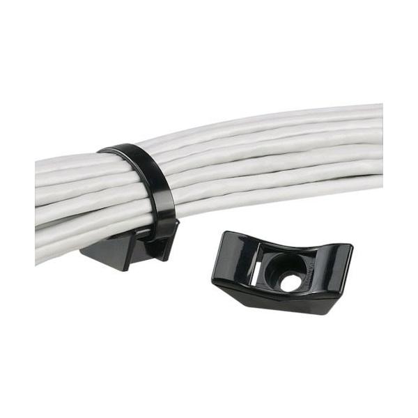 パンドウイット TMEH-S25-C0 タイマウント　耐候性黒　４１．１×１８．３×Ｈ１５．５ TMEHS25C0