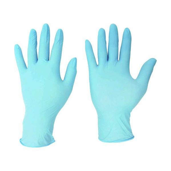 他サイト： あすつく対応 「直送」 ミドリ安全 VERTE-722-M ニトリル手袋 加硫促進剤不使用 ベルテ７２２ ブルー 粉無 １００枚 Ｍ枚　Ｍ VERTE722Mの商品画像