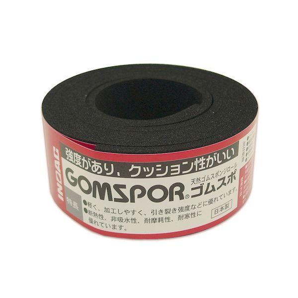 イノアック 4905564807125 N14－330M ゴムスポンジロール 幅30mm×長さ1m×厚み3mm 黒