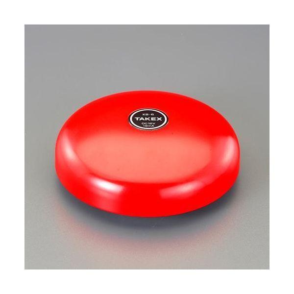 エスコ EA864EH-1A DC10－18V 警報ベル レッド EA864EH1A