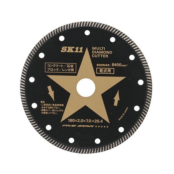 4977292307437 SK11 マルチダイヤモンドカッター SMD－180