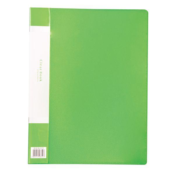 アーテック ArTec 003144 クリアブックB 厚 A4 20ポケット グリーン