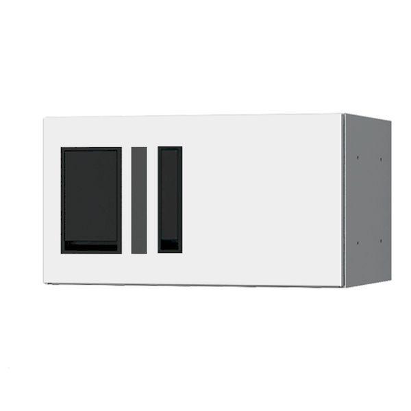 ナスタ NASTA KS-TLP36R-2AN-W 直送 代引不可 宅配ボックス プチ宅 防水型 W360シリーズ ホワイト 捺印付 H200タイプ