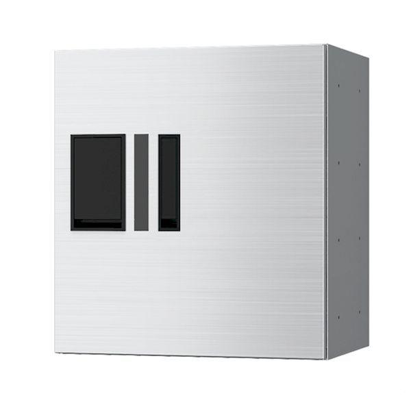 ナスタ NASTA KS-TLP36R-4AN-S 直送 代引不可 宅配ボックス プチ宅 防水型 W360シリーズ ステンレスヘアーライン 捺印付 H